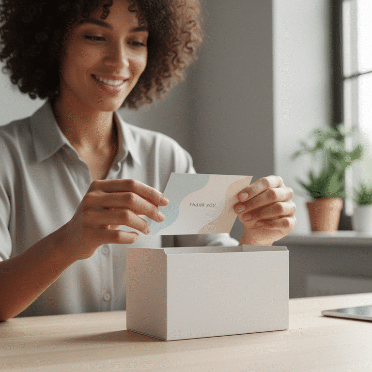 จิ๋วแต่แจ๋ว! สร้าง ‘Unboxing Experience’ มัดใจลูกค้าปี 2026 ด้วยการ์ดขอบคุณใบเดียว