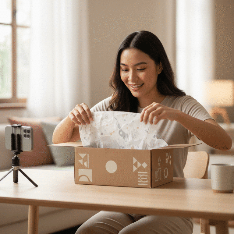 เทรนด์แพ็กเกจจิ้ง 2026! ออกแบบ ‘Unboxing’ ยังไงให้ลูกค้าอยากถ่ายลง TikTok?