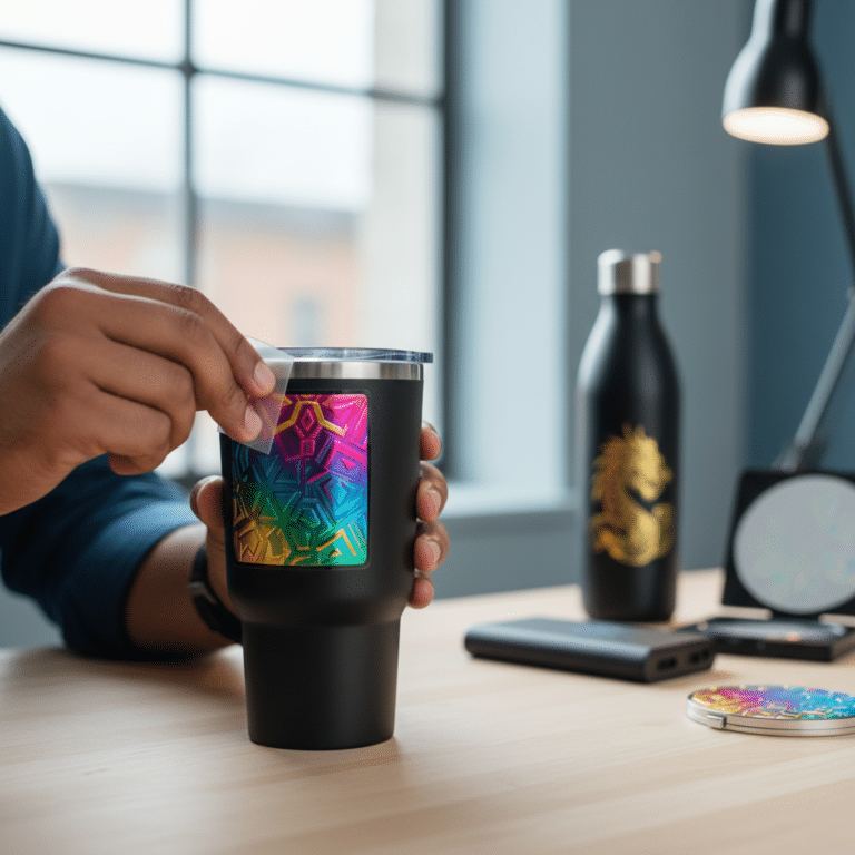 เลิกจ่ายค่าบล็อกแพง! รู้จัก ‘UV DTF’ สติ๊กเกอร์นูน 3D นวัตกรรมใหม่ปี 2026 ติดแก้ว-โลหะไม่ง้อโรงสกรีน