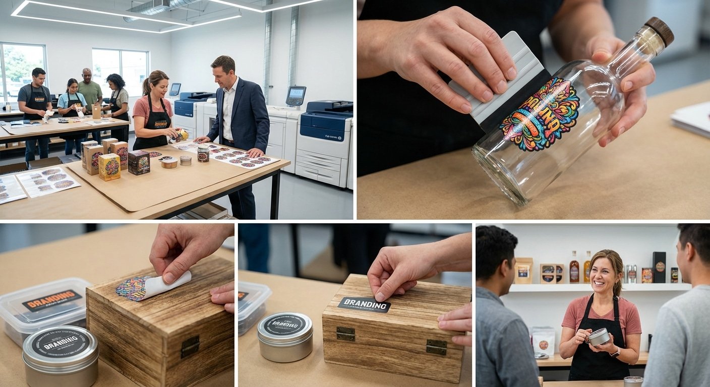 เจาะลึก UV DTF 2026: สติ๊กเกอร์ติดแน่นทุกวัสดุ ไม่ง้อสกรีน - uv-dtf-sticker-printing-2026