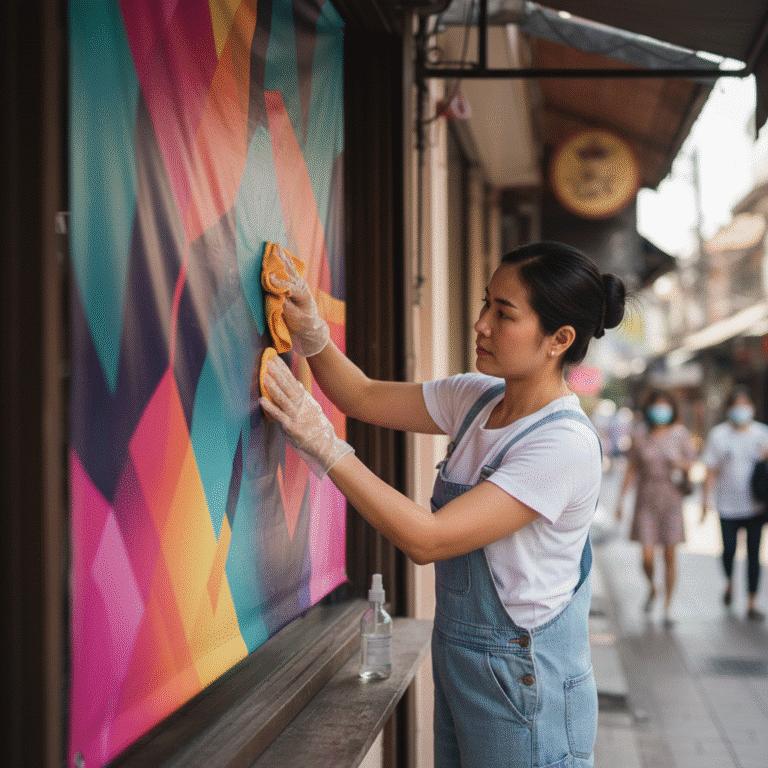 ป้ายไวนิลซีดไว? 5 วิธีดูแล ‘ป้ายหน้าร้าน’ ให้สีสดอยู่ยาว ท้าแดดปี 2026