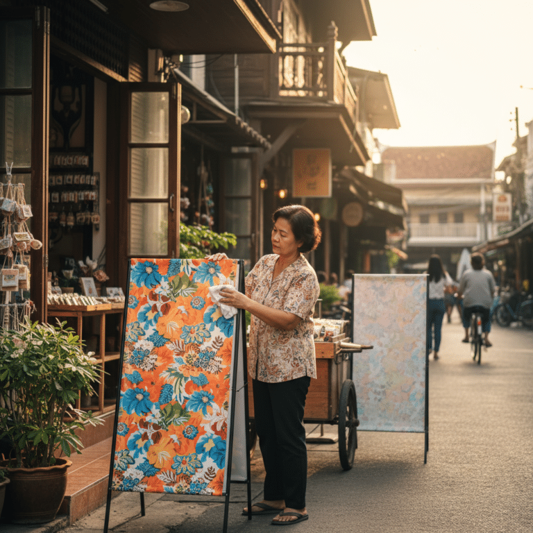 5 ทริคดูแลป้ายไวนิลและสแตนดี้หน้าร้าน ให้สีสด คมชัดยาวนาน