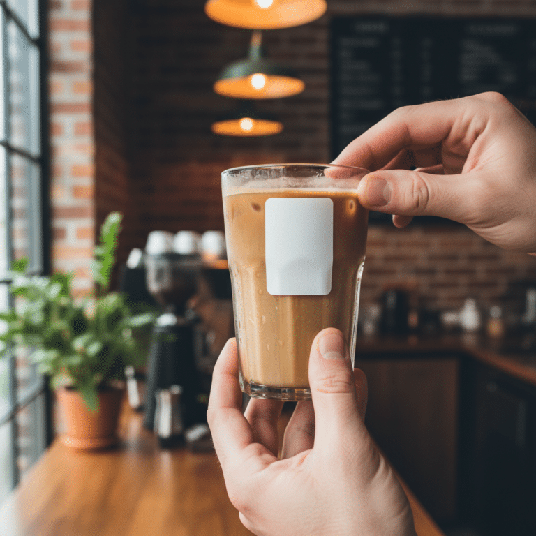 วิธีเลือกสติ๊กเกอร์ติดแก้วกาแฟ สู้ความเย็น-น้ำ ไม่หลุดลอก
