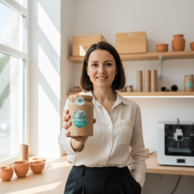 เทรนด์แพ็กเกจจิ้ง 2026! สติ๊กเกอร์รักษ์โลกดันยอดขาย SME