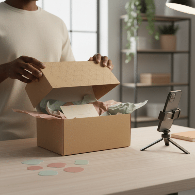 ออกแบบเซ็ต Unboxing ปี 2026 สร้างแบรนด์ให้ปัง มัดใจลูกค้า