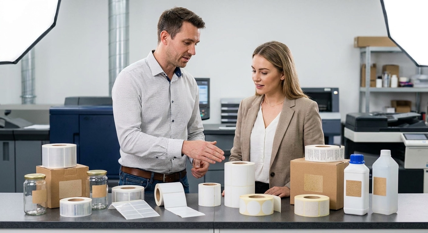 สติ๊กเกอร์ PP, PVC, กระดาษ ต่างกันอย่างไร? เลือกแบบไหนดี - choose-sticker-material-guide