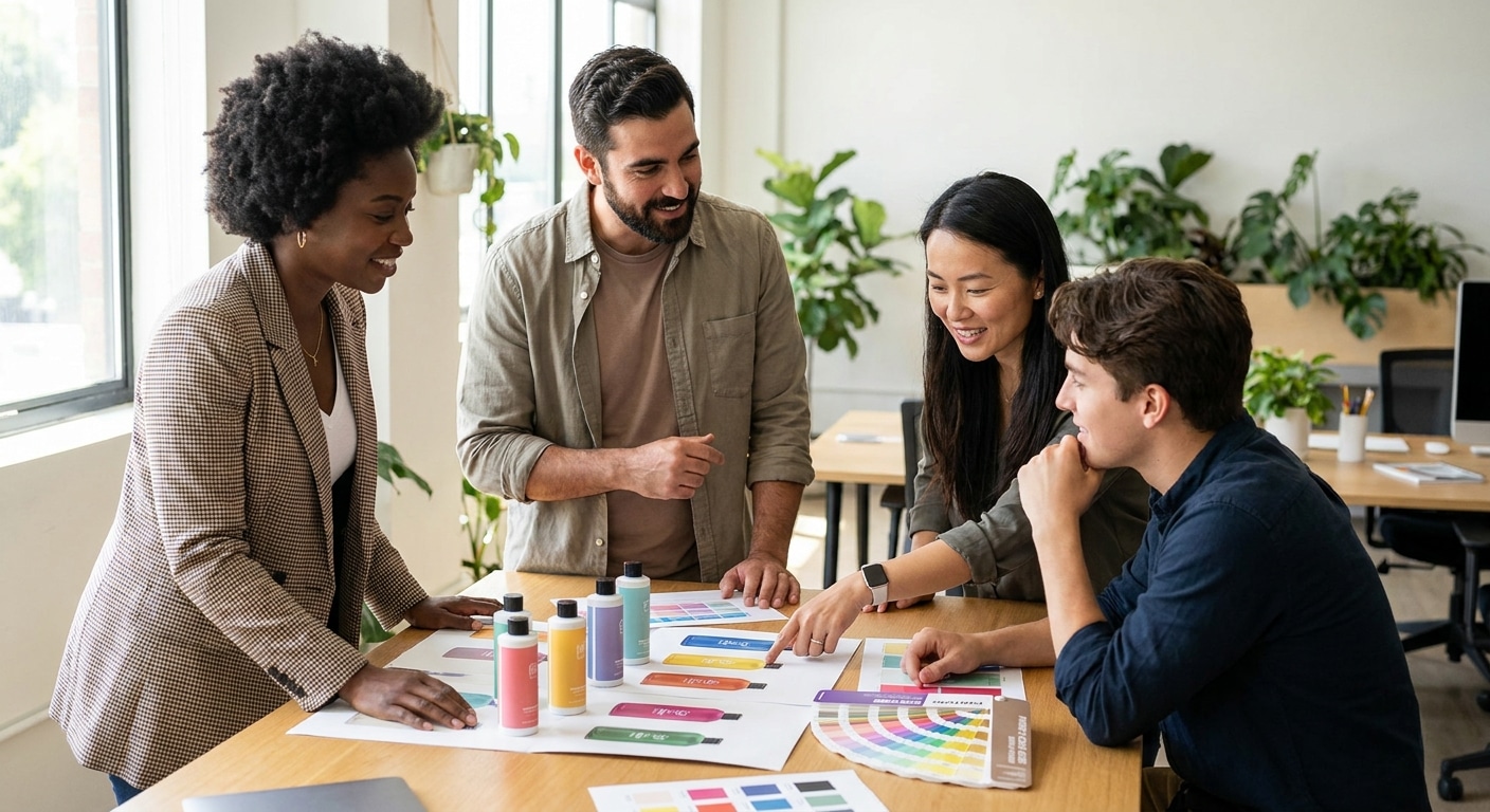 จิตวิทยาสีบนฉลากสินค้า เคล็ดลับสร้างแบรนด์ SME ให้ปัง - color-psychology-label-design