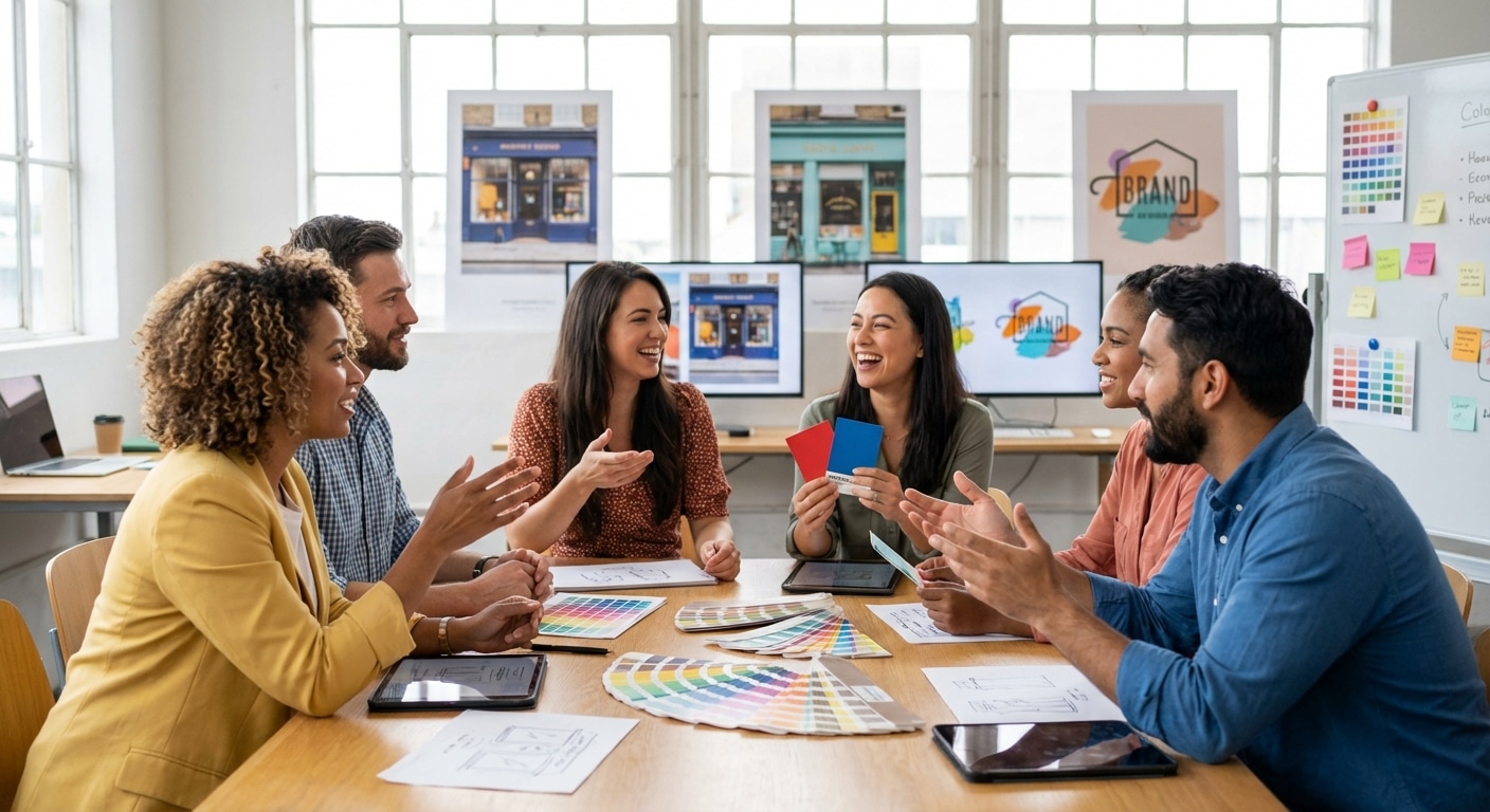 จิตวิทยาสีออกแบบโลโก้และป้ายร้าน ดันยอดขายให้ SME - color-psychology-logo-signage