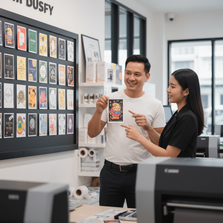 เทคโนโลยีพิมพ์ดิจิทัล Fuji Xerox ยกระดับฉลากสินค้า SME