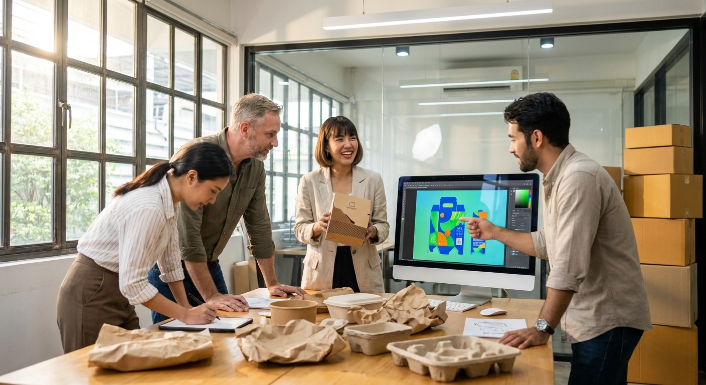 เทรนด์สื่อสิ่งพิมพ์ 2026: แพ็กเกจจิ้งรักษ์โลกโอกาสใหม่ SME - eco-printing-trend-sme-2026