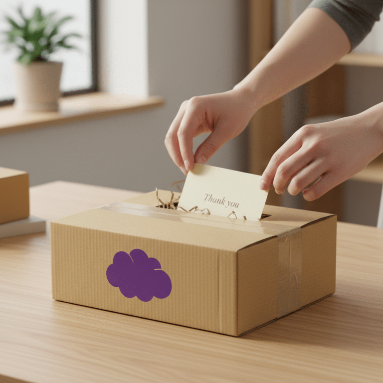 สติ๊กเกอร์ติดกล่องพัสดุ เคล็ดลับมัดใจลูกค้า E-commerce