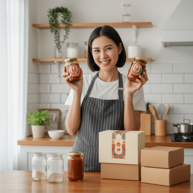 ทริคทำสติ๊กเกอร์ติดกระปุกน้ำพริก-เบเกอรี่ ให้ขายดีทะลุเป้า