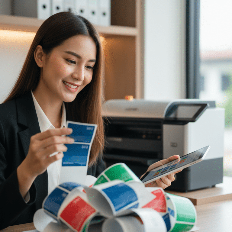 พิมพ์สีตรงปกด้วย Fuji Xerox จบปัญหาสีเพี้ยนเพื่อ SME ไทย