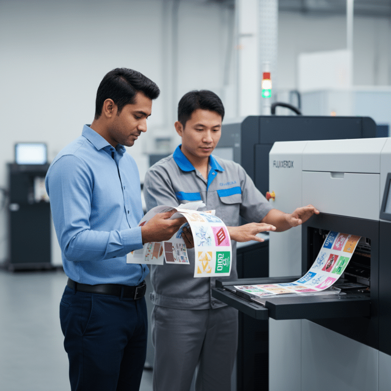 ไขความลับเครื่อง Fuji Xerox พิมพ์ฉลากสีสด คมชัดทุกมิติ