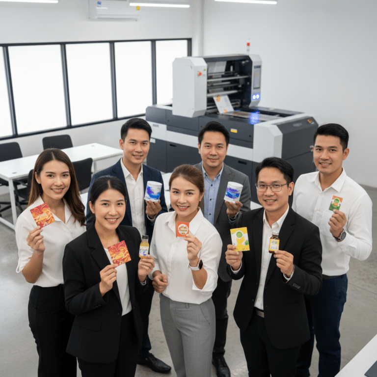 เทคโนโลยีพิมพ์สี Fuji Xerox ตัวช่วย SME ทำฉลากสีสดไม่เพี้ยน