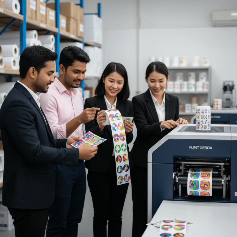 อัปเดตเทคโนโลยีพิมพ์ Fuji Xerox 2026 ยกระดับสติ๊กเกอร์ SME