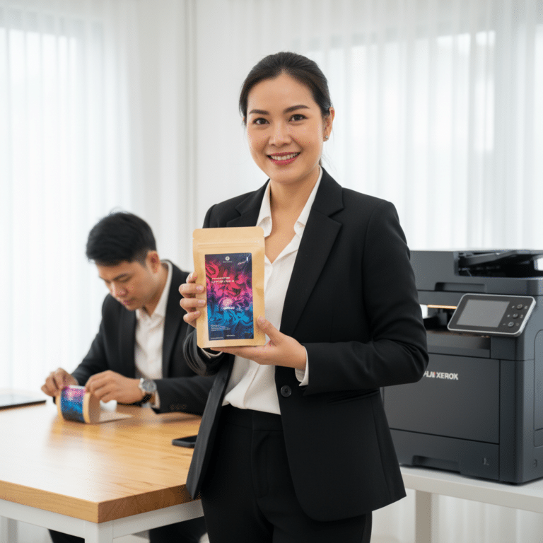 นวัตกรรม Fuji Xerox พิมพ์ฉลากสินค้าสีสดคมชัด ยกระดับ SME