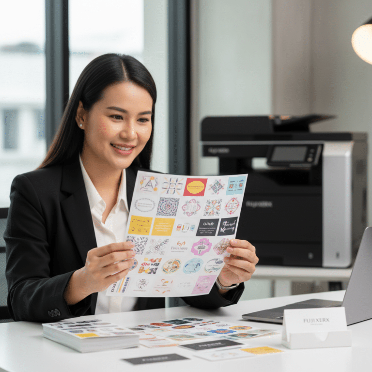 เครื่องพิมพ์ Fuji Xerox เคล็ดลับงานพิมพ์สีสด คมชัดระดับโปร