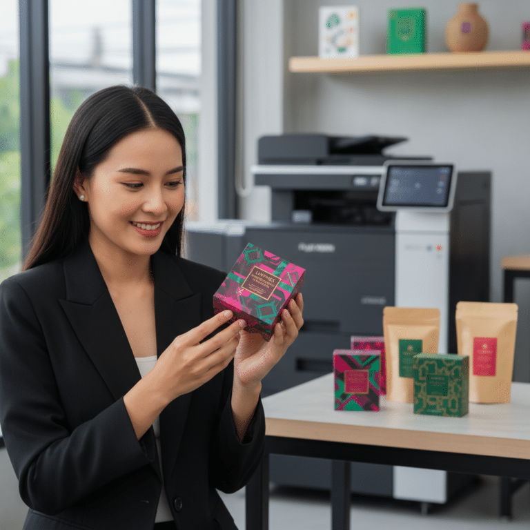 นวัตกรรมเครื่องพิมพ์ Fuji Xerox ยกระดับบรรจุภัณฑ์ SME