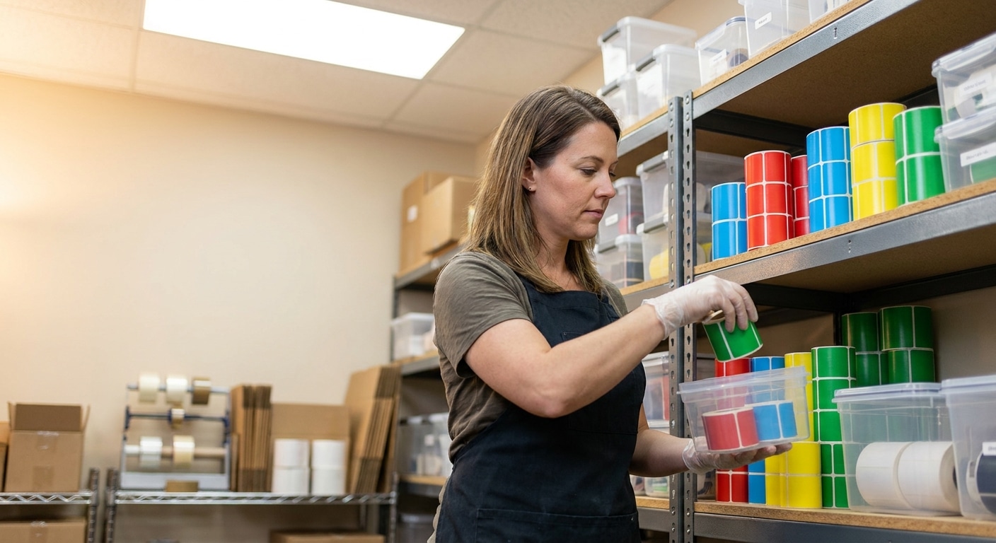 เคล็ดลับ SME: วิธีเก็บสติ๊กเกอร์ฉลากสินค้าให้กาวเหนียวหนึบ - how-to-store-stickers-properly