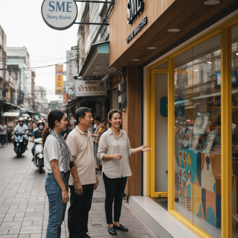 5 ทริคใช้ป้ายไวนิลและสแตนดี้ เรียกลูกค้าหน้าร้านฉบับ SME
