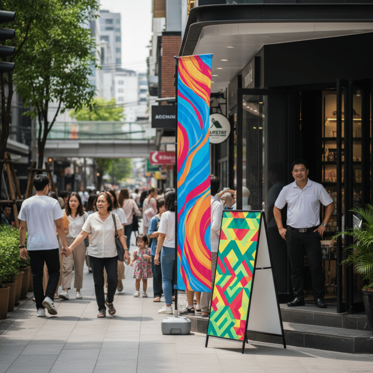 ป้ายโฆษณาเรียกทรัพย์! เทคนิคจัดร้านดึงดูดลูกค้าฉบับ SME