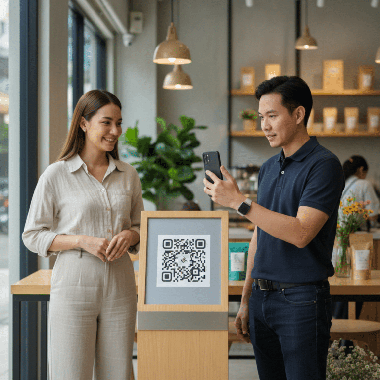 ป้าย QR Code อัปยอดขาย! เชื่อมสื่อสิ่งพิมพ์สู่ออนไลน์ 2026