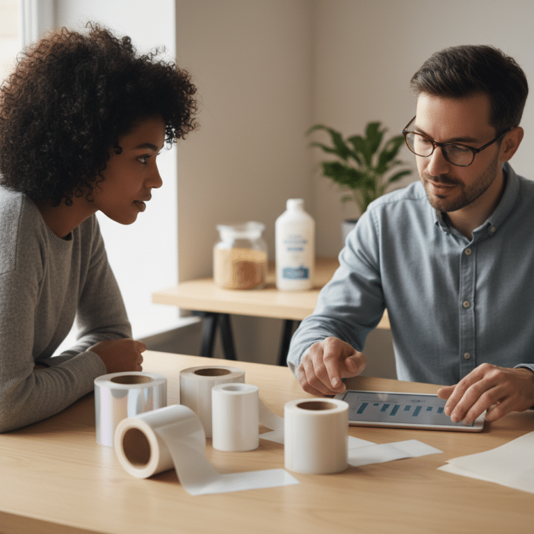 สติ๊กเกอร์ PP vs PVC ต่างกันอย่างไร? ทริคเลือกทำฉลากสินค้า - GiantPrint