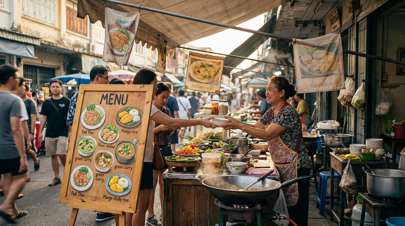 กลยุทธ์เรียกลูกค้าเข้าร้านด้วยป้ายโฆษณาและเมนูฉบับ SME - print-marketing-local-store-sales