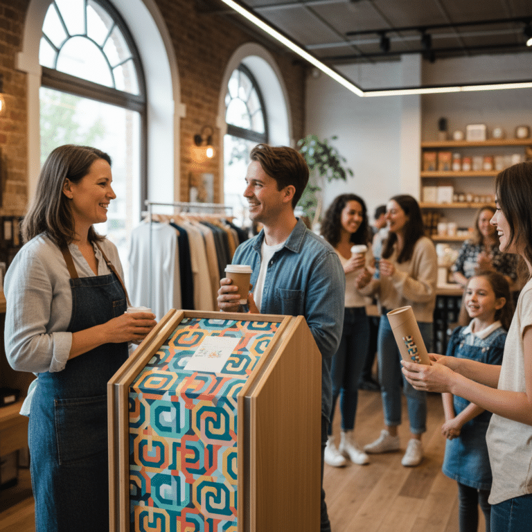 เพิ่มยอดขาย SME ด้วยสติ๊กเกอร์และป้าย QR Code สไตล์ O2O