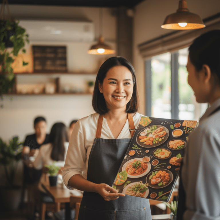 กลยุทธ์ออกแบบเมนูอาหาร กระตุ้นยอดขายให้ร้านสไตล์ SME