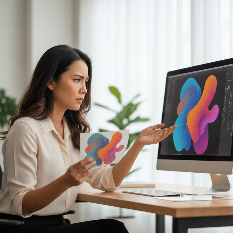 RGB vs CMYK ทำไมสีงานพิมพ์สติ๊กเกอร์ถึงไม่ตรงกับหน้าจอ?