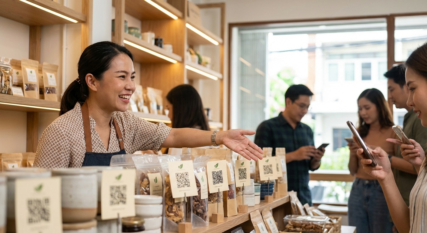 เทรนด์สิ่งพิมพ์ปลายปี 2026: ฉลากสินค้าเชื่อมโลกดิจิทัล - smart-label-printing-trend-2026