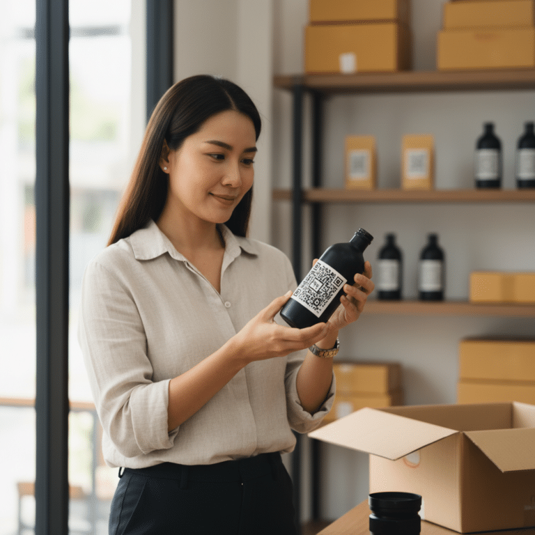 เทรนด์สิ่งพิมพ์ 2026: นวัตกรรมฉลาก QR Code พลิกโฉม SME
