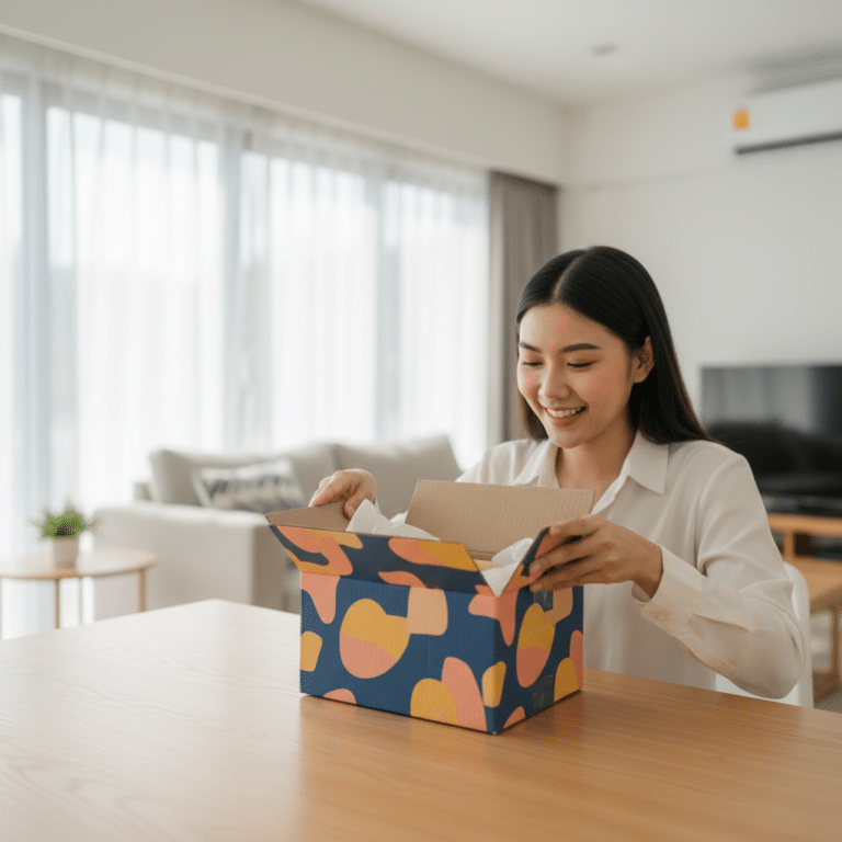 เทคนิคออกแบบกล่องพัสดุ มัดใจลูกค้าด้วย Unboxing Experience