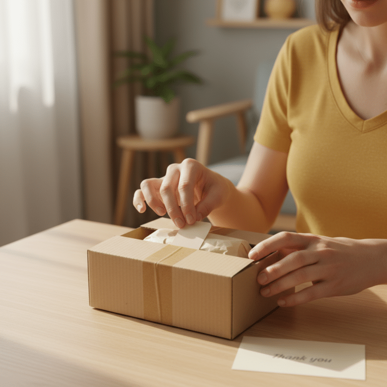สติ๊กเกอร์และนามบัตร: ทริคสร้าง Unboxing ให้ลูกค้าซื้อซ้ำ