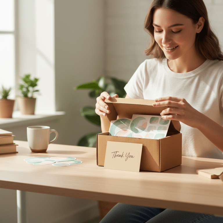 เทคนิคทำ Unboxing Experience ด้วยสติ๊กเกอร์มัดใจลูกค้า