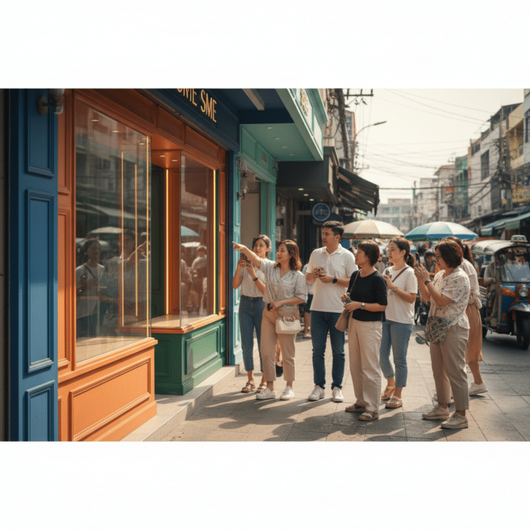 เทคนิคออกแบบป้ายไวนิลหน้าร้าน SME ให้ดึงดูดลูกค้าสะดุดตา