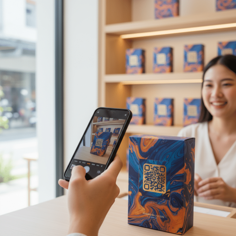 เพิ่มยอดขายออนไลน์ ด้วยสติ๊กเกอร์ QR Code บนแพ็กเกจจิ้ง
