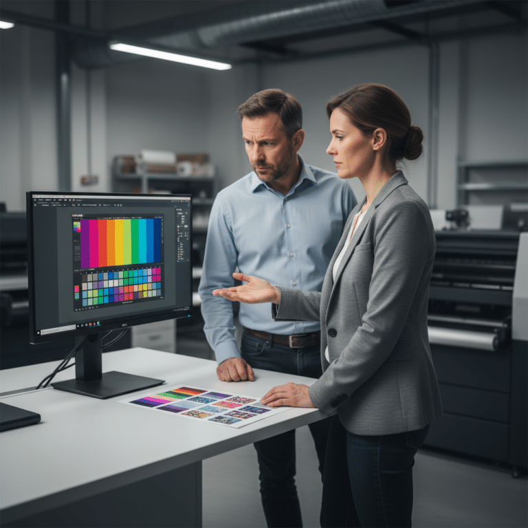 อัปเดต 2026: ตั้งค่าไฟล์ CMYK vs RGB อย่างไรให้สีพิมพ์ตรงปก