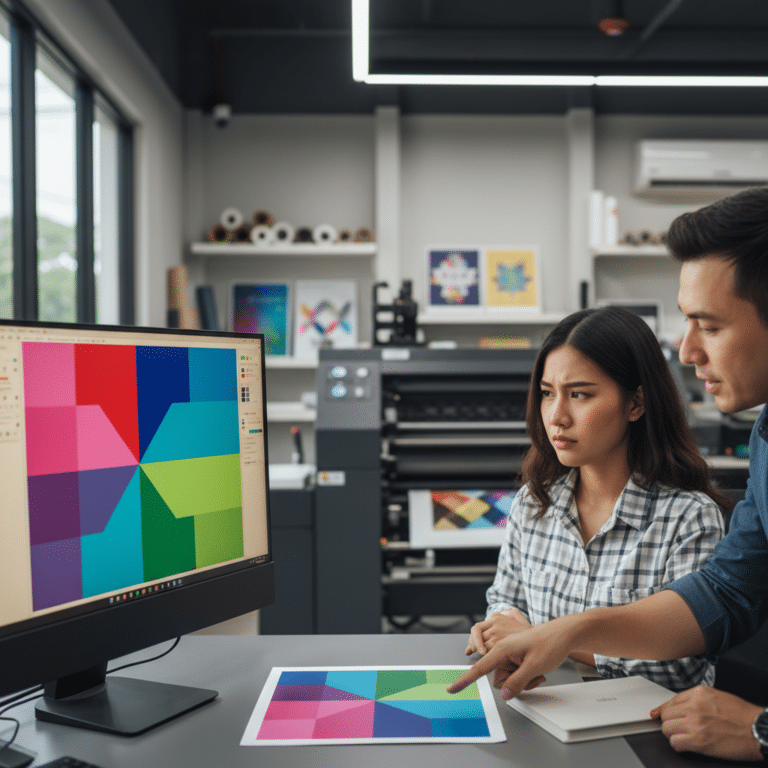ตั้งค่าสีผิดงานพัง! ไฟล์งานพิมพ์ต้องใช้ CMYK หรือ RGB?