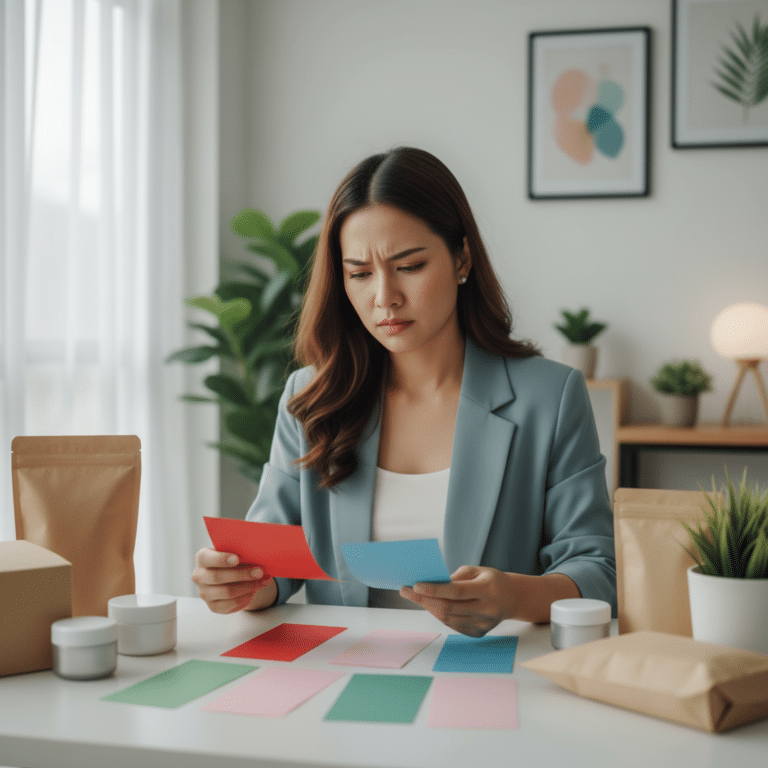 จิตวิทยาสีสร้างแบรนด์! เลือกสีฉลากสินค้าให้โดนใจ SME