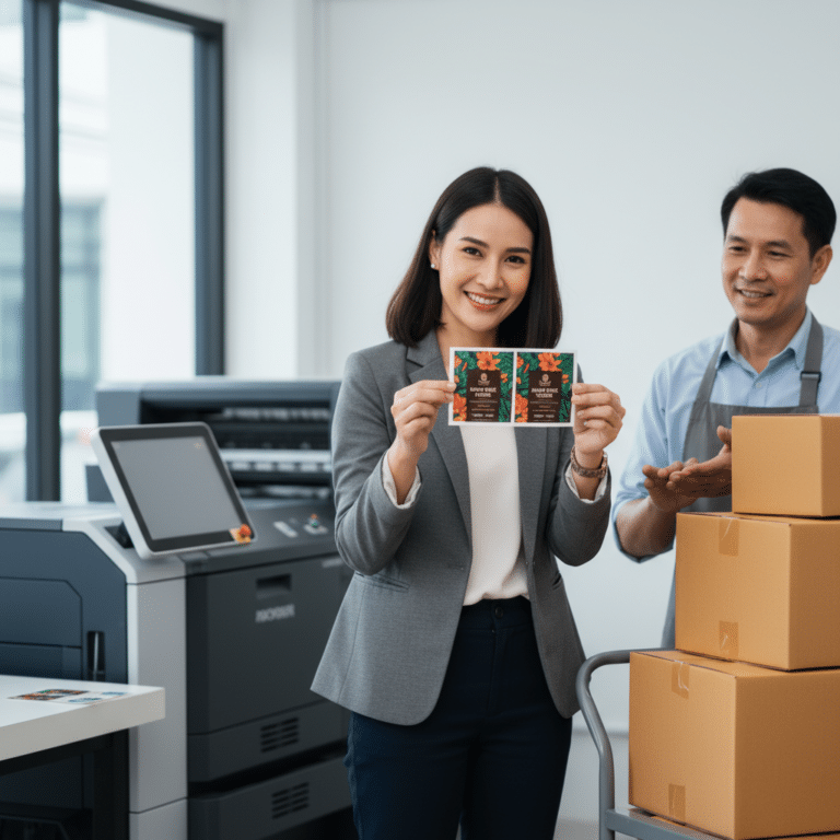 เทคโนโลยี Digital Print พิมพ์ฉลากสีสด สั่งได้ไม่มีขั้นต่ำ