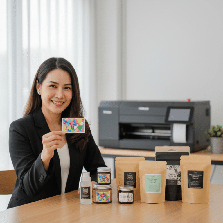 เทคโนโลยีพิมพ์ดิจิทัล ยกระดับฉลากสินค้า SME ให้ดูแพง