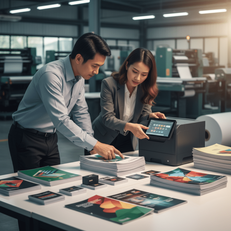 Digital Print vs Offset: ธุรกิจ SME เลือกแบบไหนให้คุ้มทุน?