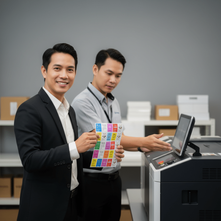 เทคโนโลยี Fuji Xerox ช่วย SME พิมพ์ฉลากสินค้าสีสดระดับโปร