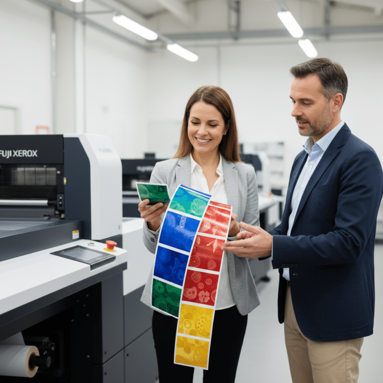 เจาะลึกเทคโนโลยีพิมพ์ฉลากสีสด ดึงดูดลูกค้าด้วย Fuji Xerox