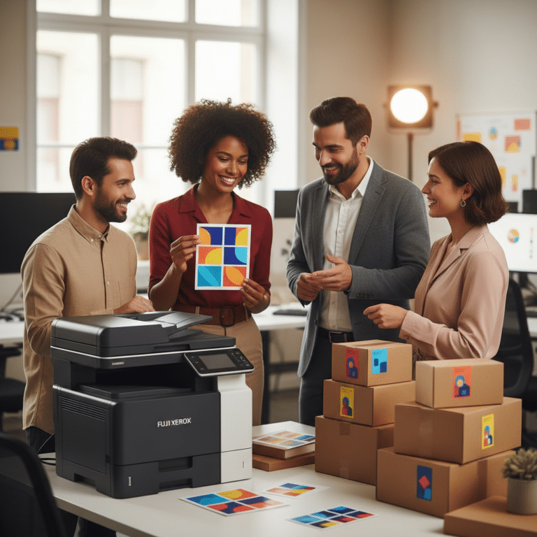 เทคโนโลยี Fuji Xerox: ตัวช่วย SME พิมพ์สติ๊กเกอร์สีสด 2026
