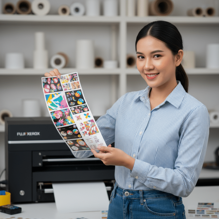เครื่องพิมพ์ Fuji Xerox ยกระดับฉลากสินค้า SME ให้สีสดคมชัด