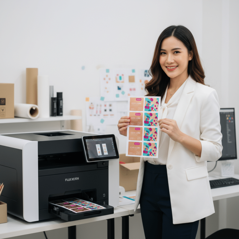เจาะเทคโนโลยี Fuji Xerox พิมพ์ฉลากสีสด ยกระดับแบรนด์ SME